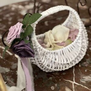 Cute Flower girl basket
